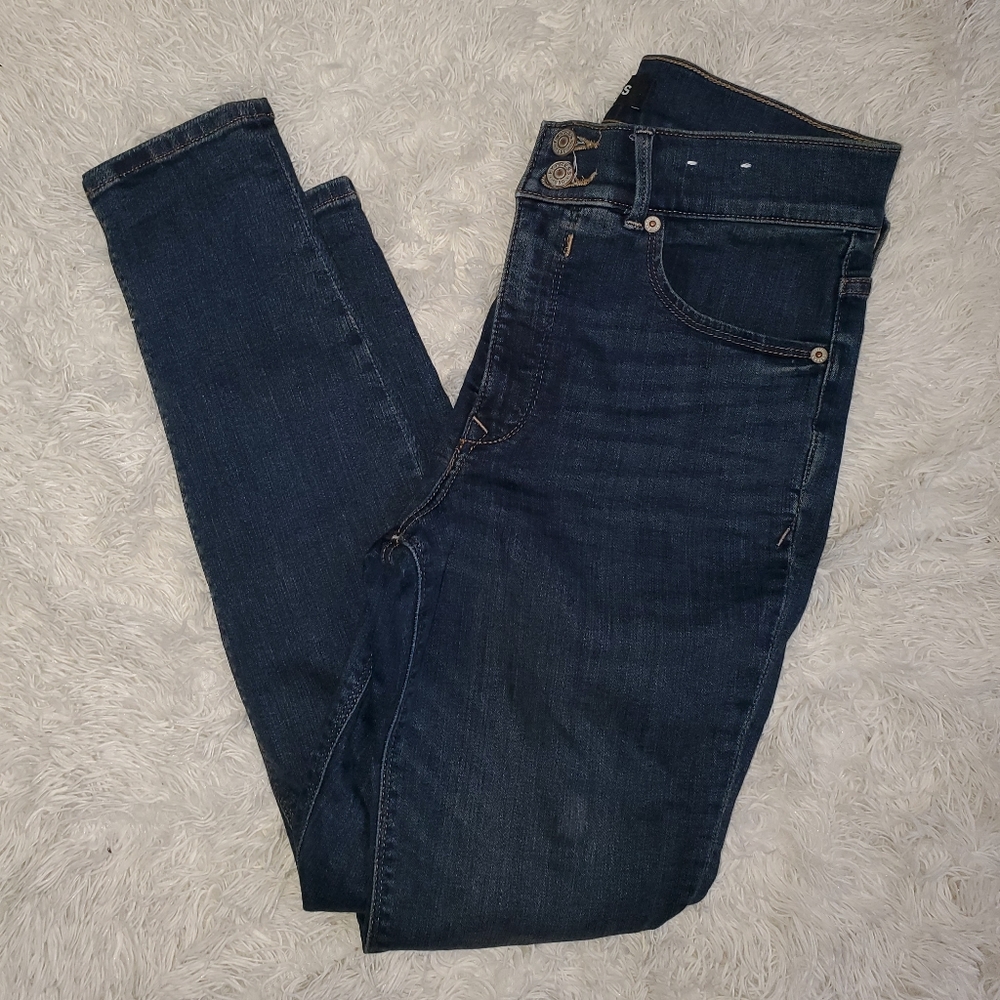 Express dark wash jeans